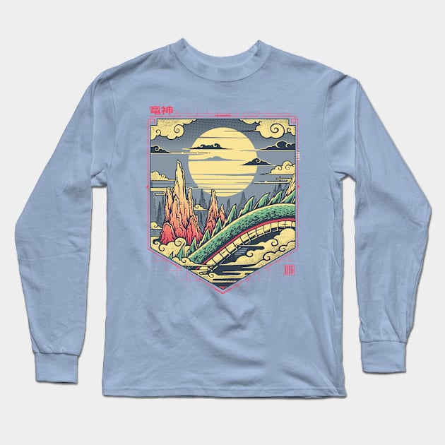 Dragon Kingdom V2 Long Sleeve T-Shirt by StudioM6